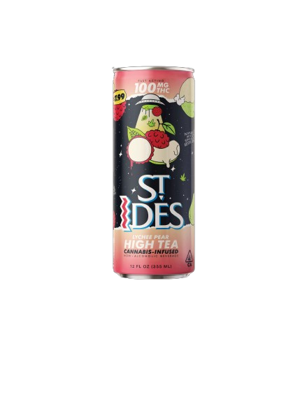 Photograph of product: ST IDES | Pear Lychee Tea (12oz) | 100mg