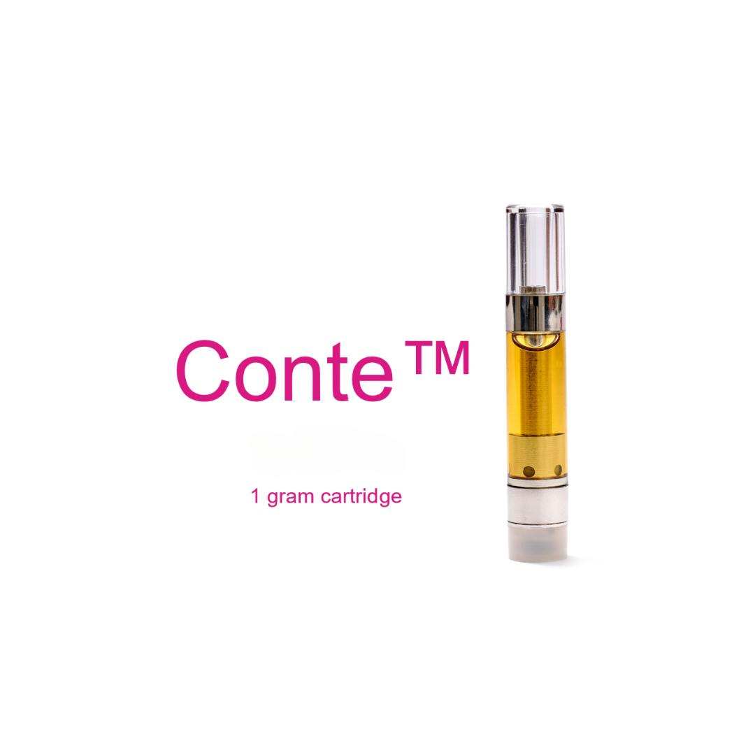 Photograph of product: Conte Mango Pineapple Hybrid Cartridge 1g
