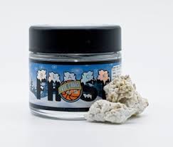 Photograph of product: Black Frost Infused Flower - Cantaloupe Haze Snowballs (H) - 3.5g