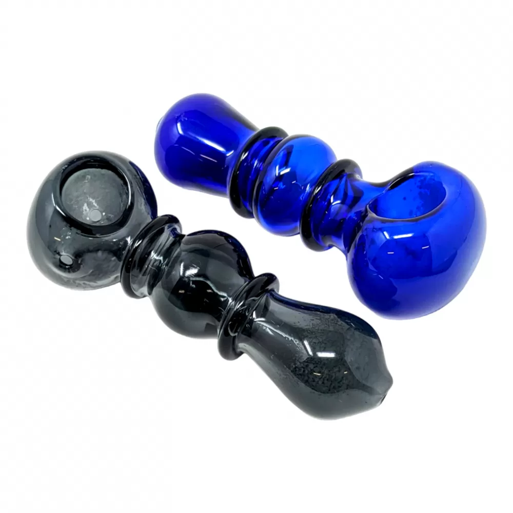 Photograph of product: 4.5" | Frit Art | Colored Tube | Hand Pipe | Asst. Colors