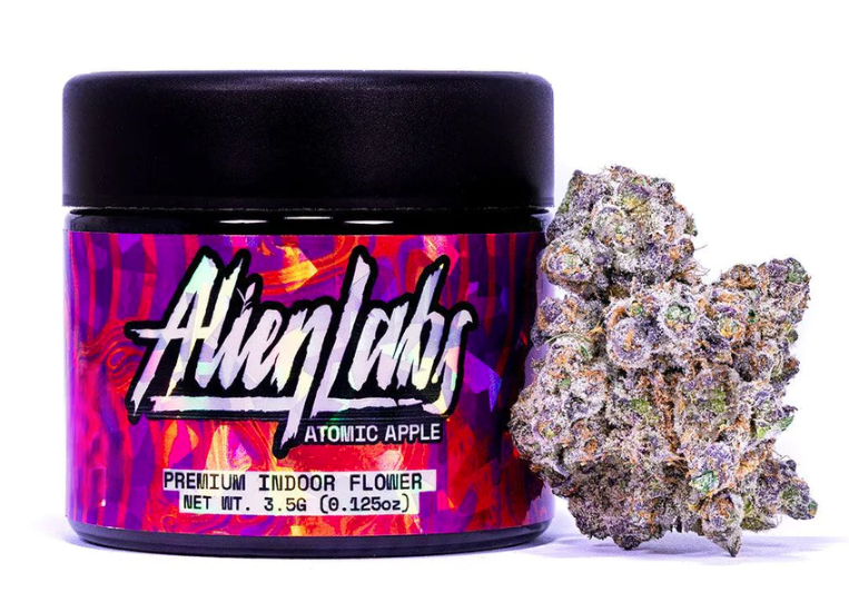 Photograph of product: Atomic Apple Flower - 3.5g
