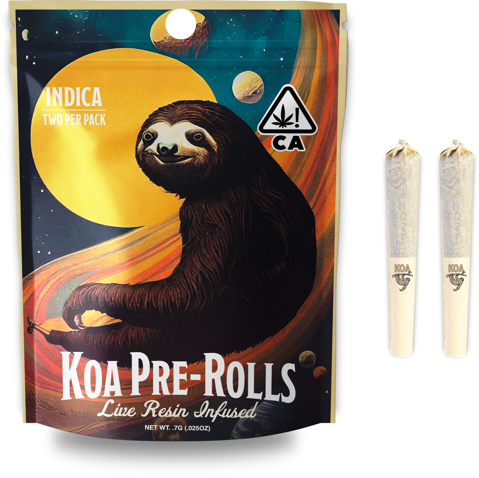 Photograph of product: Grape Pie #4 Live Resin Pre-Roll | .35g - 2pk