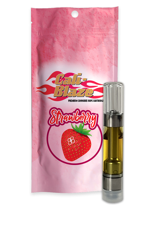 Photograph of product: Cali-Blaze Strawberry Cartridge 1.0g