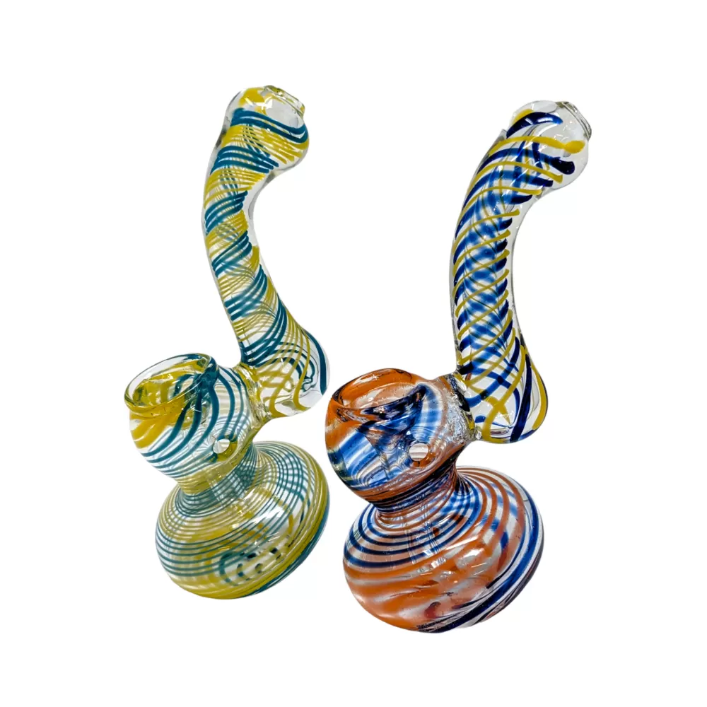 Photograph of product: 4.5" Swirl Art Bubbler Hand Pipe