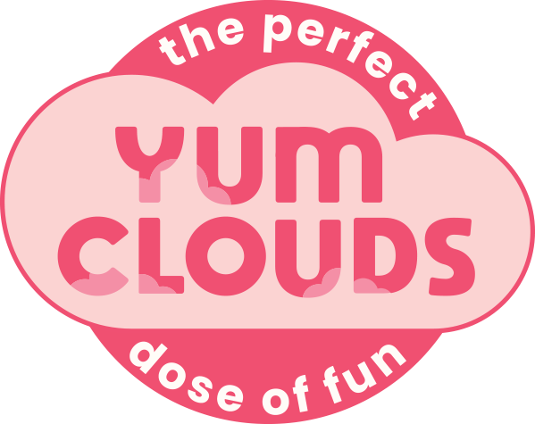 Photograph of product: Yum Clouds - Live au chocolat Rosin Gummy 100mg - Strawberry
