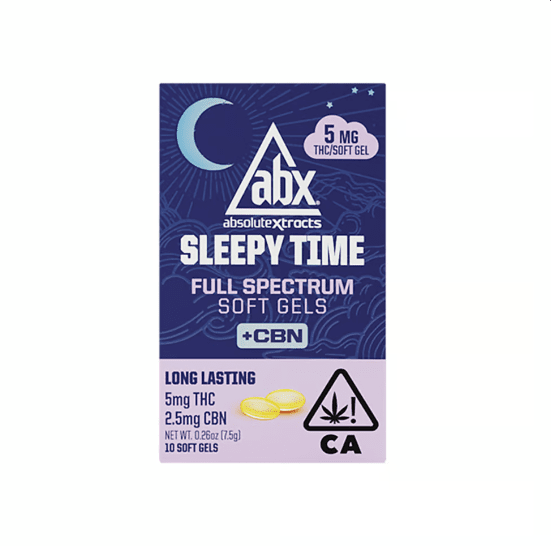 Photograph of product: Sleepy Time Soft Gels 10-pack | 50mg