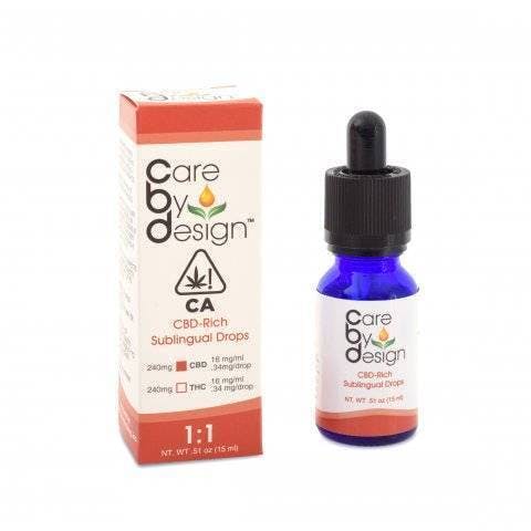 Photograph of product: Care By Design Drops 1:1 15ml