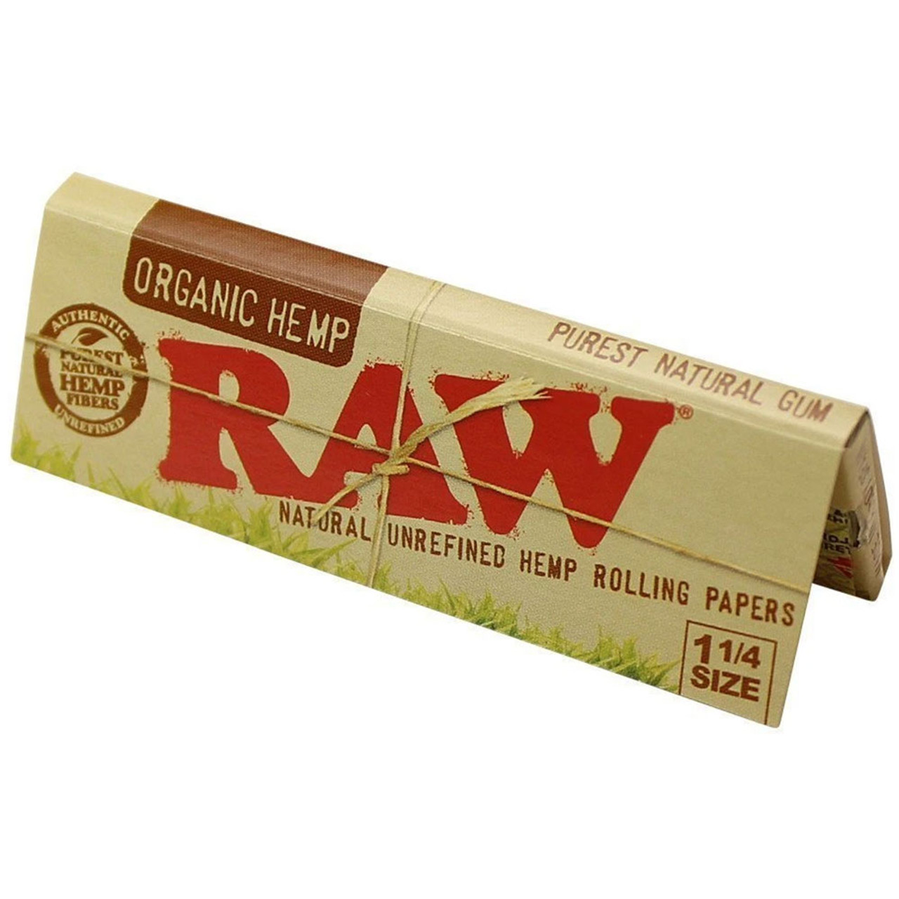 Photograph of product: Papers - Raw - 1 1/4 - Organic