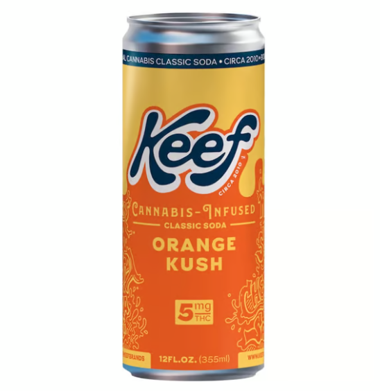 Photograph of product: Orange Kush Classic Soda Infused Beverage 5mg (H)