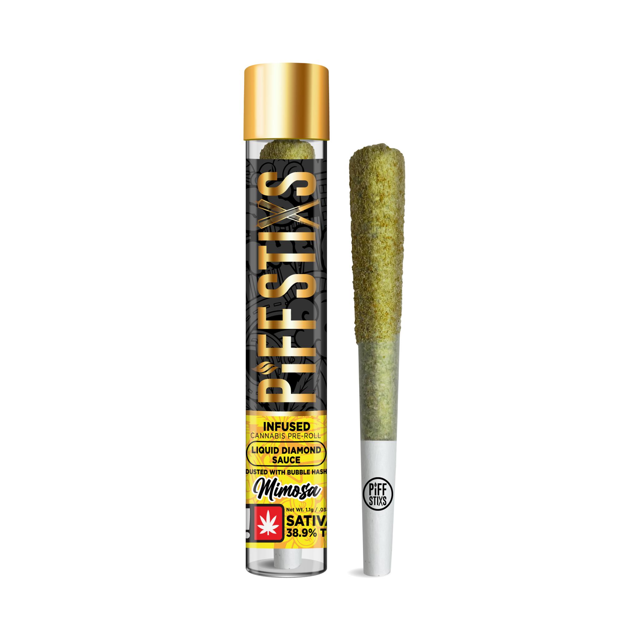 Photograph of product: Mimosa Infused Pre Roll (Piff Stix)