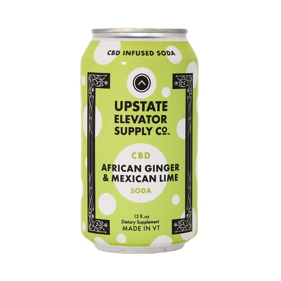 Photograph of product: CBD African Ginger & Mexican Lime Soda