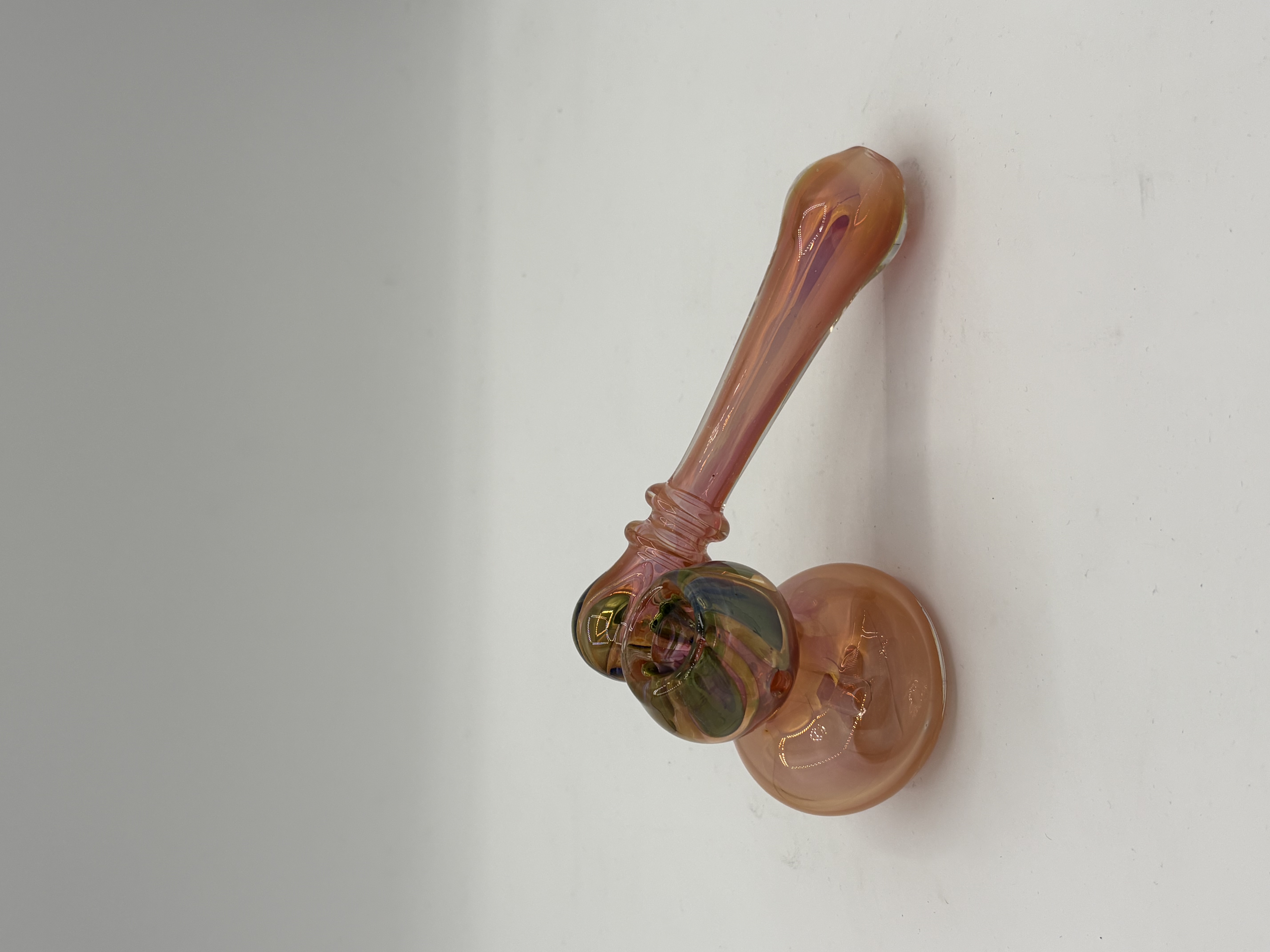 Photograph of product: Gold Fumed Sidecar Bubbler