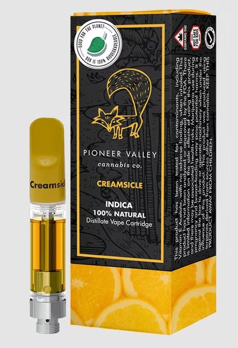 Photograph of product: Creamsicle: Distillate Cartridge 1g