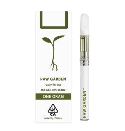 Photograph of product: Raw Garden - Watermelon Kush - Ready To Use (1000mg)