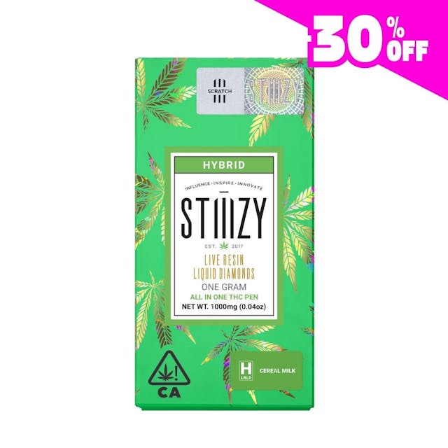 Photograph of product: Cereal Milk - Live Resin Liquid Diamonds AIO 1g - 