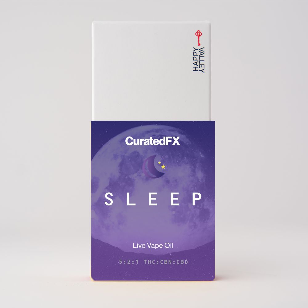 Photograph of product: Live Vape Oil Cartridge 1g - CuratedFX - Sleep