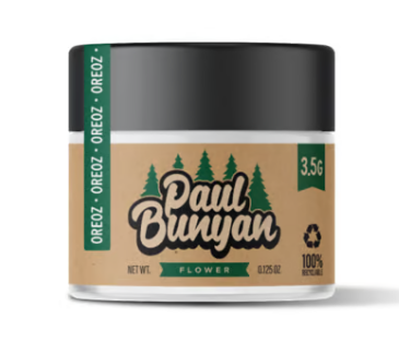Photograph of product: Flower | Paul Bunyan | Oreoz - 14g