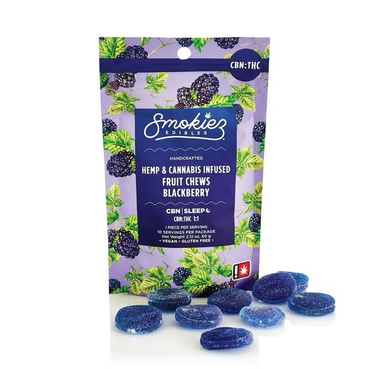 Photograph of product: CBD/CBN Blackberry 20-Pack