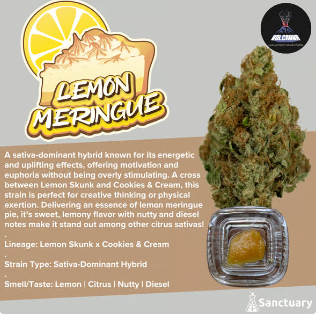 Photograph of product: Lemon Meringue Live Sauce Baller Jar | 4.2g | Volcanna
