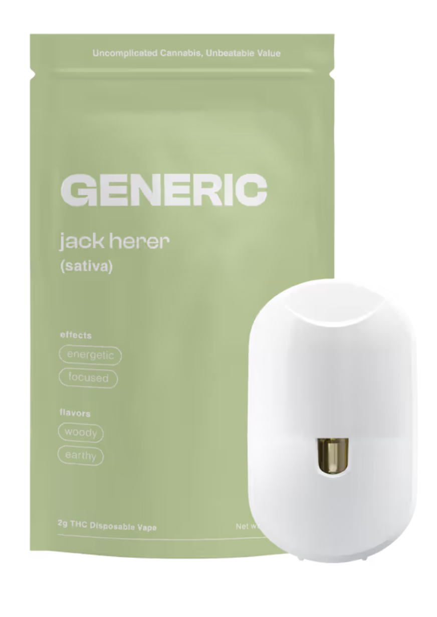 Photograph of product: GENERIC JACK HERER DISPOSABLE 2G
