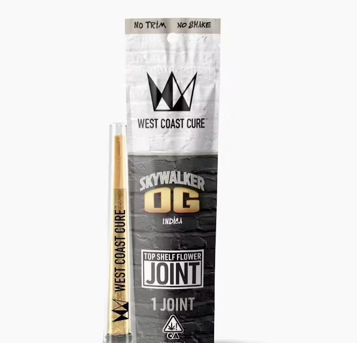 Photograph of product: West Coast Cure Skywalker OG Preroll 1g