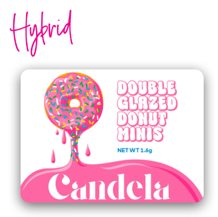 Photograph of product: Candela - Blockberry x Blockberry - 1.6g Double Glazed Donut Minis PR