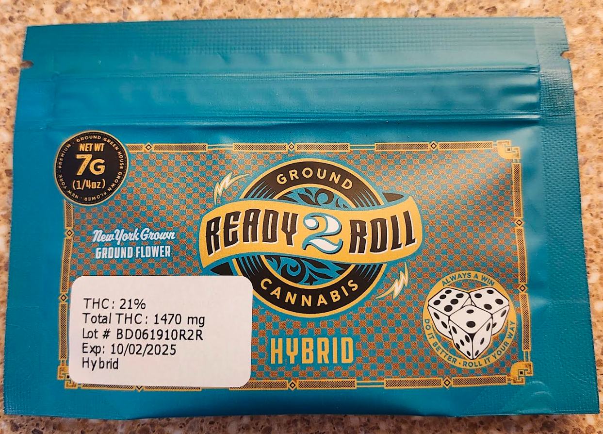 Photograph of product: Hybrid Ready 2 Roll Ground Flower | Nanticoke - 7g