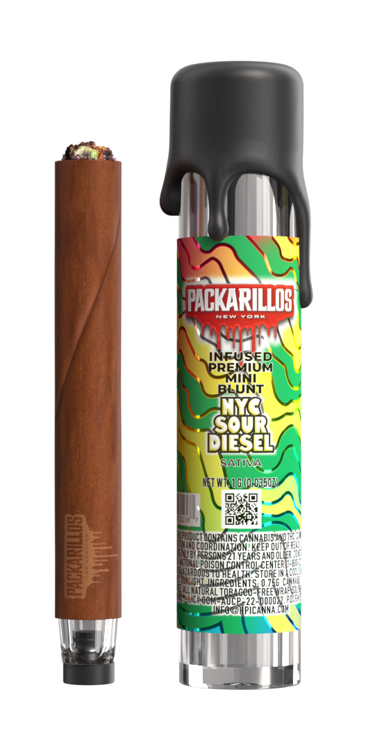 Photograph of product: Packs - Packarillos - NYC Sour Diesel - Pre Roll