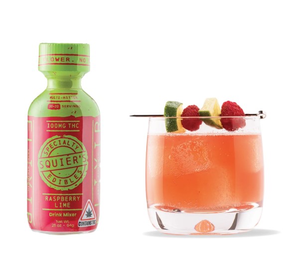 Photograph of product: Raspberrry Lime | au chocolat Rosin Beverage Enhancer | 100mg