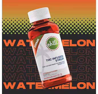 Photograph of product: Chill 200mg Syrup | Watermelon