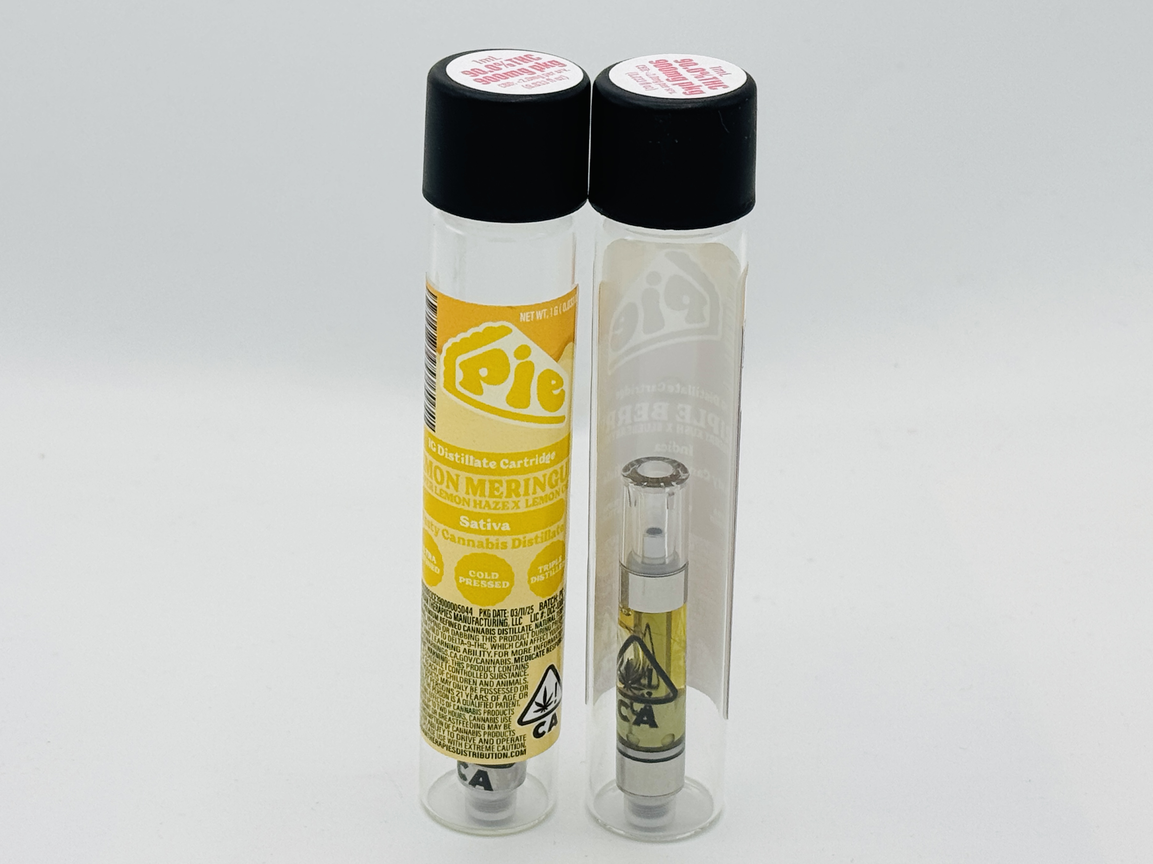 Photograph of product: Pie 1G Cartridge - Lemon Meringue(Oui'd)