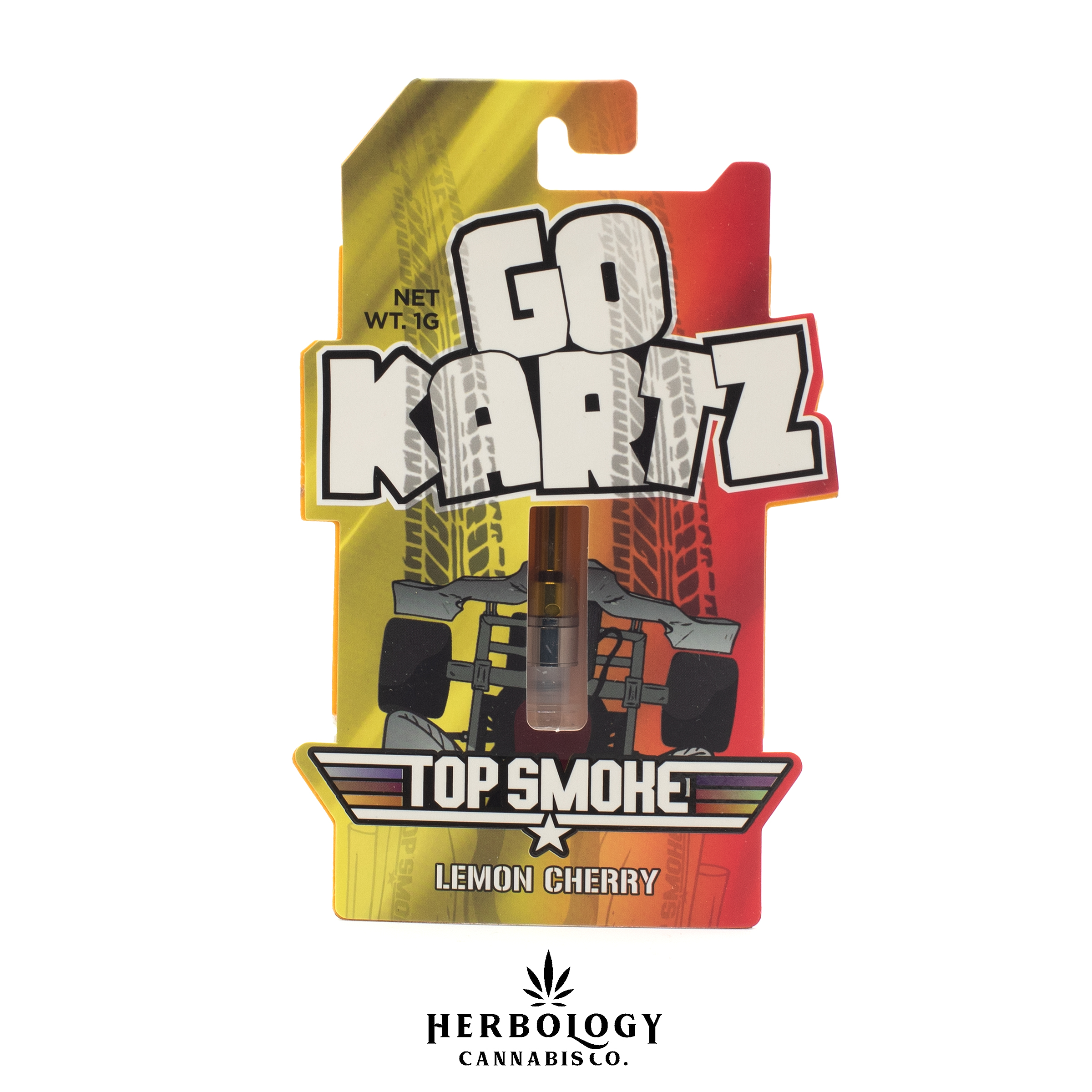 Photograph of Product: Go Kartz | Distillate 510 Carts | Lemon Cherry | 1g