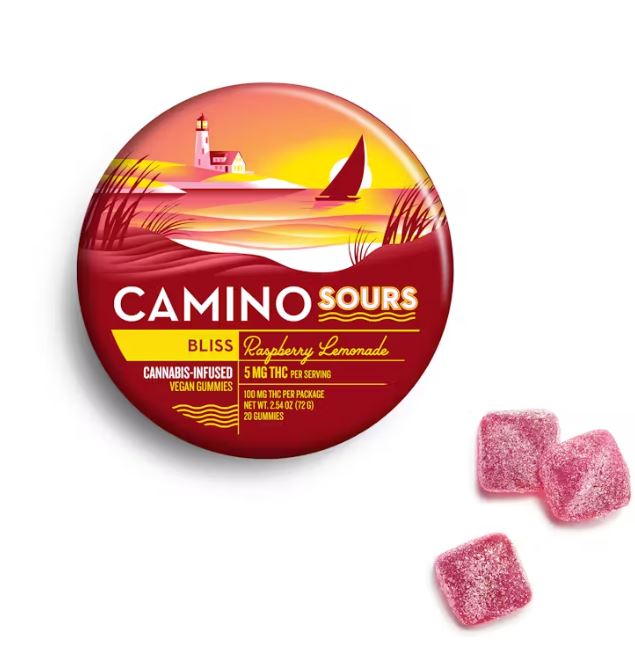 Photograph of product: Raspberry Lemonade | Gummies | 5mg | 20pk