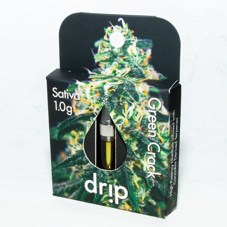 Photograph of product: Drip - Green Crack - Dist Cartridge - 1g