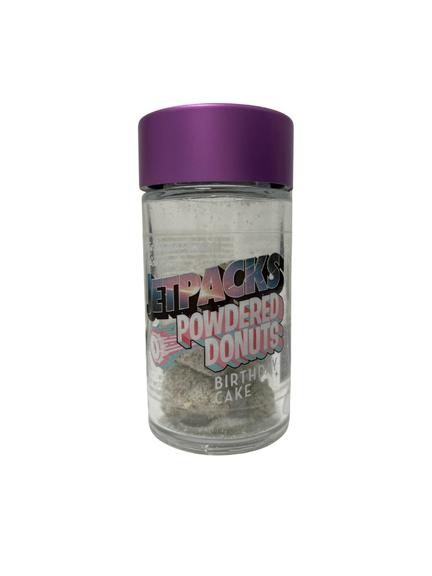 Photograph of product: Birthday Cake Powdered Donuts | 3.5g
