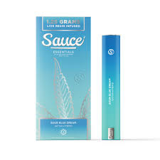 Photograph of product: SOUR BLUE DREAM 1.25G LIVE RESIN ALL IN ONE - 1.25 G