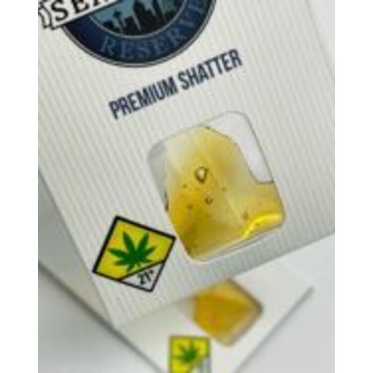 Photograph of product: Wax Banana Runtz Cake (Live Resin Shatter) spr