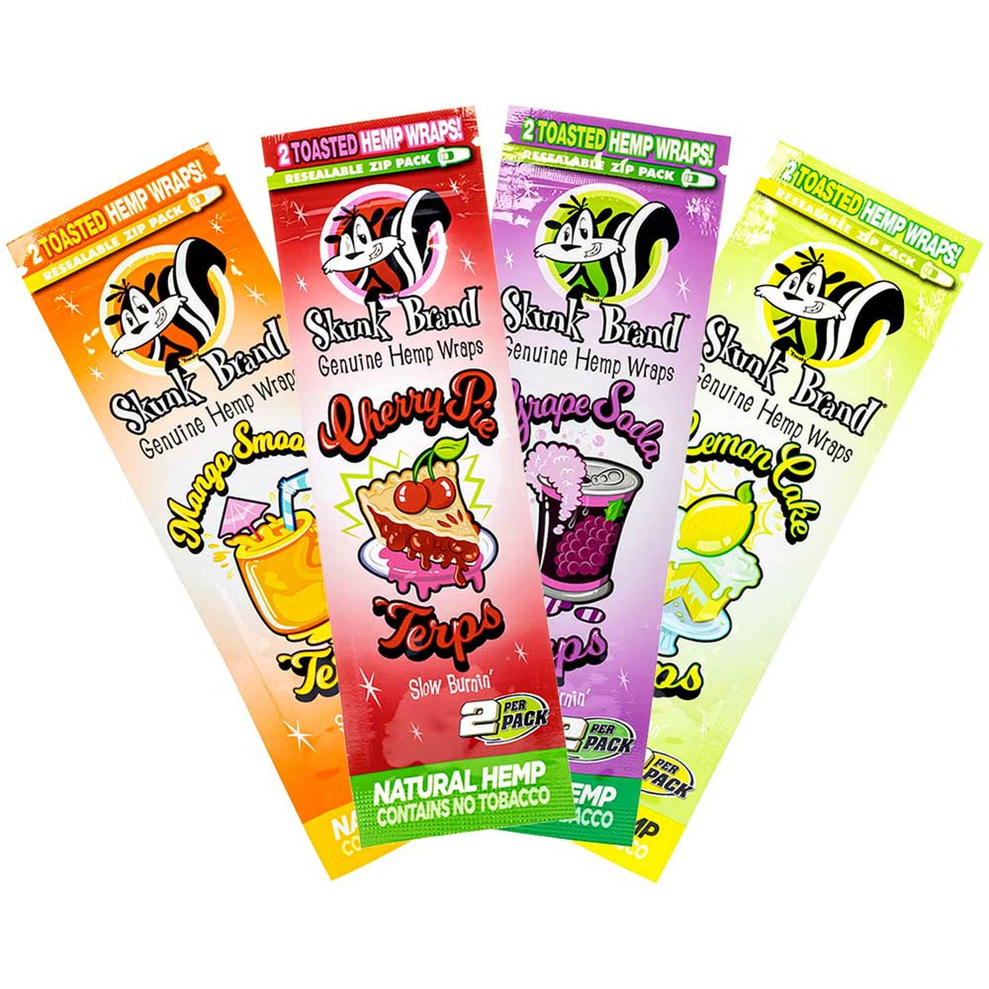 Photograph of product: Skunk Hemp Wraps | Cherry Pie