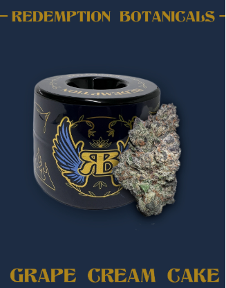 Photograph of product: Grape Cream Cake | Flower | 3.5g
