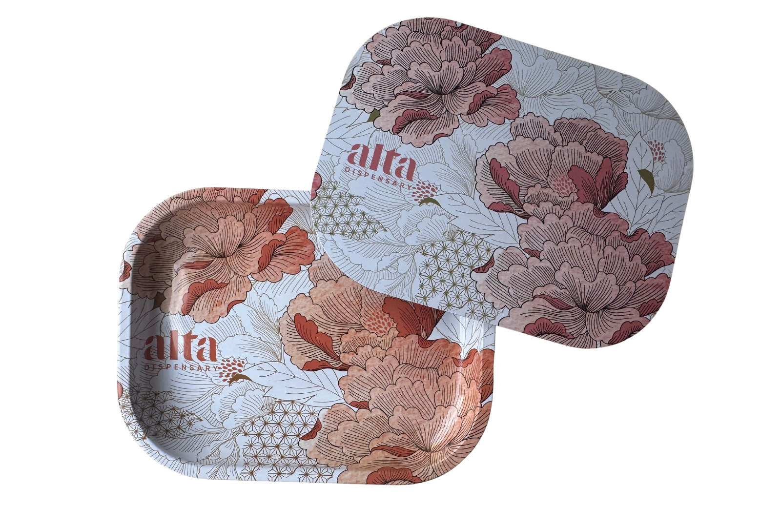 Photograph of product: Alta | Rolling Tray | Pink Floral