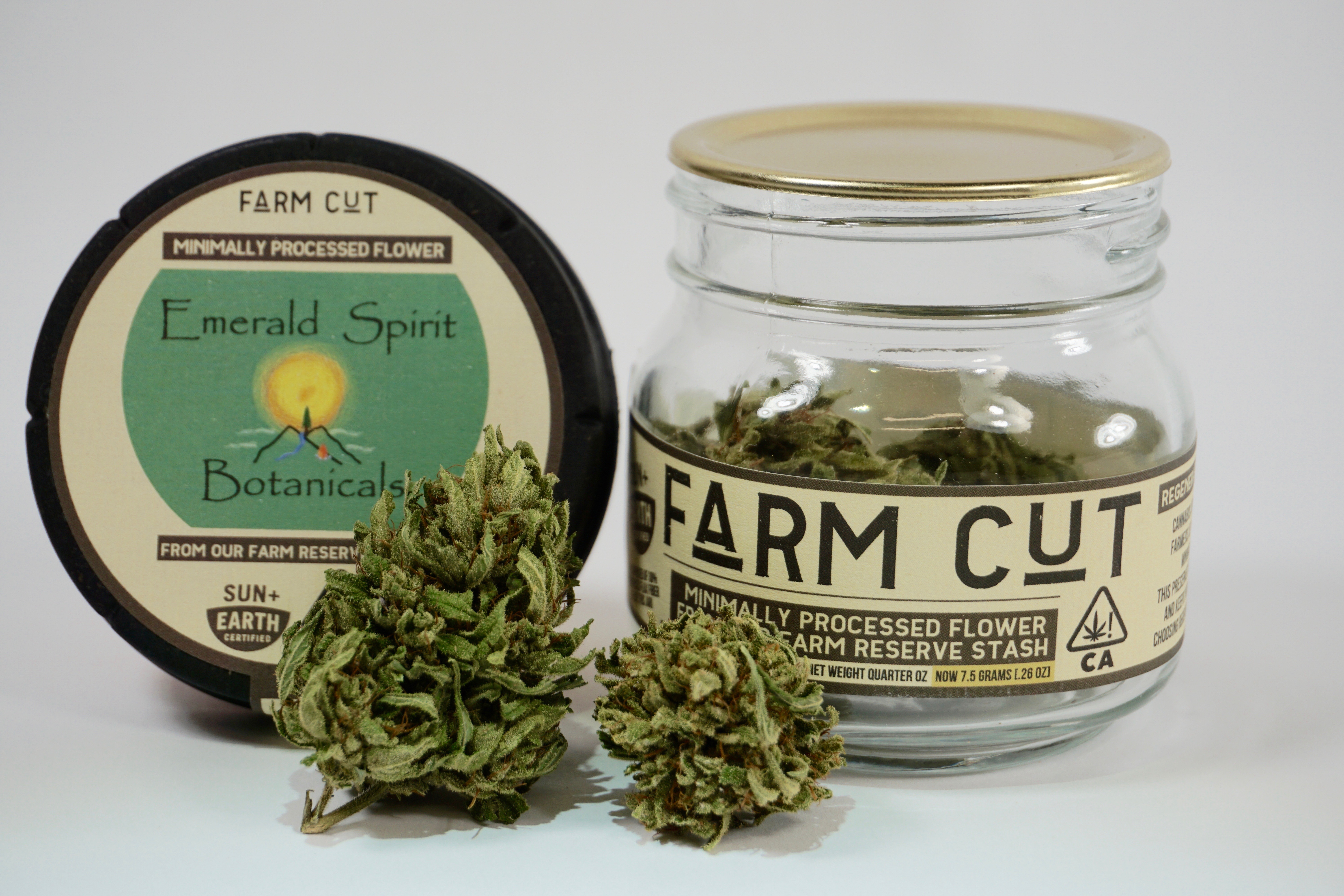 Photograph of product: HARMONY ROSE 1:1 CBD QUARTER 7.5 GRAMS