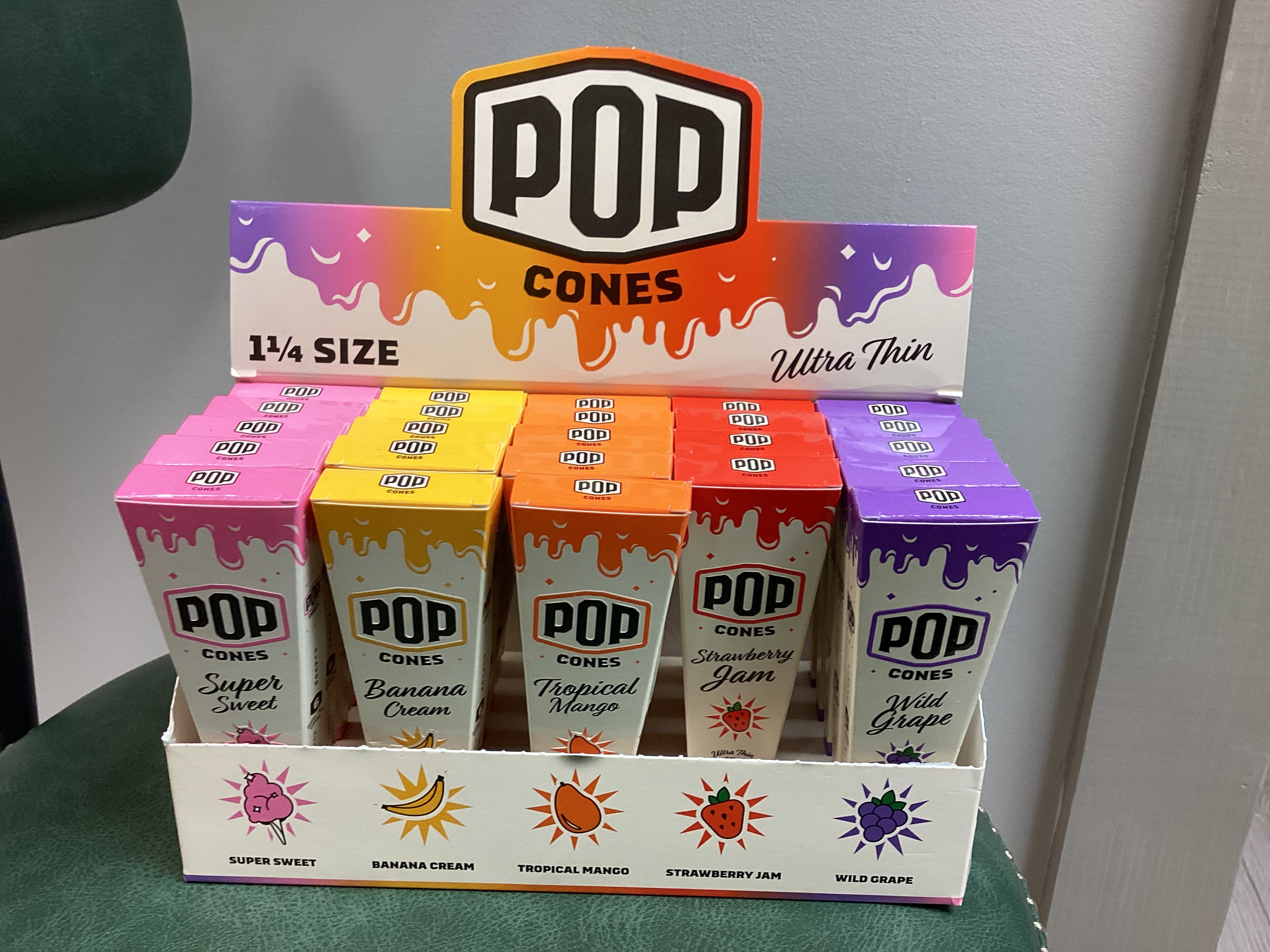 Photograph of product: Pop Cones - Ultra Thin 1 1/14