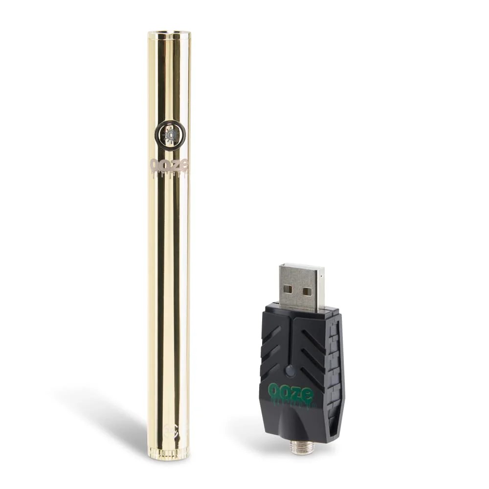 Photograph of product: Ooze Slim Twist Pen 2.0 - Lucky Gold