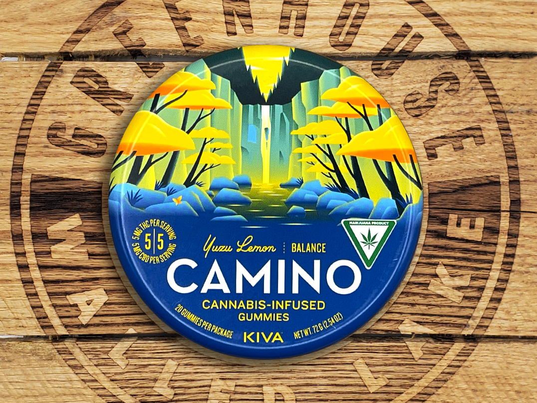 Photograph of product: Camino | Yuzu Lemon 1:1 THC:CBD | 100mg Gummies