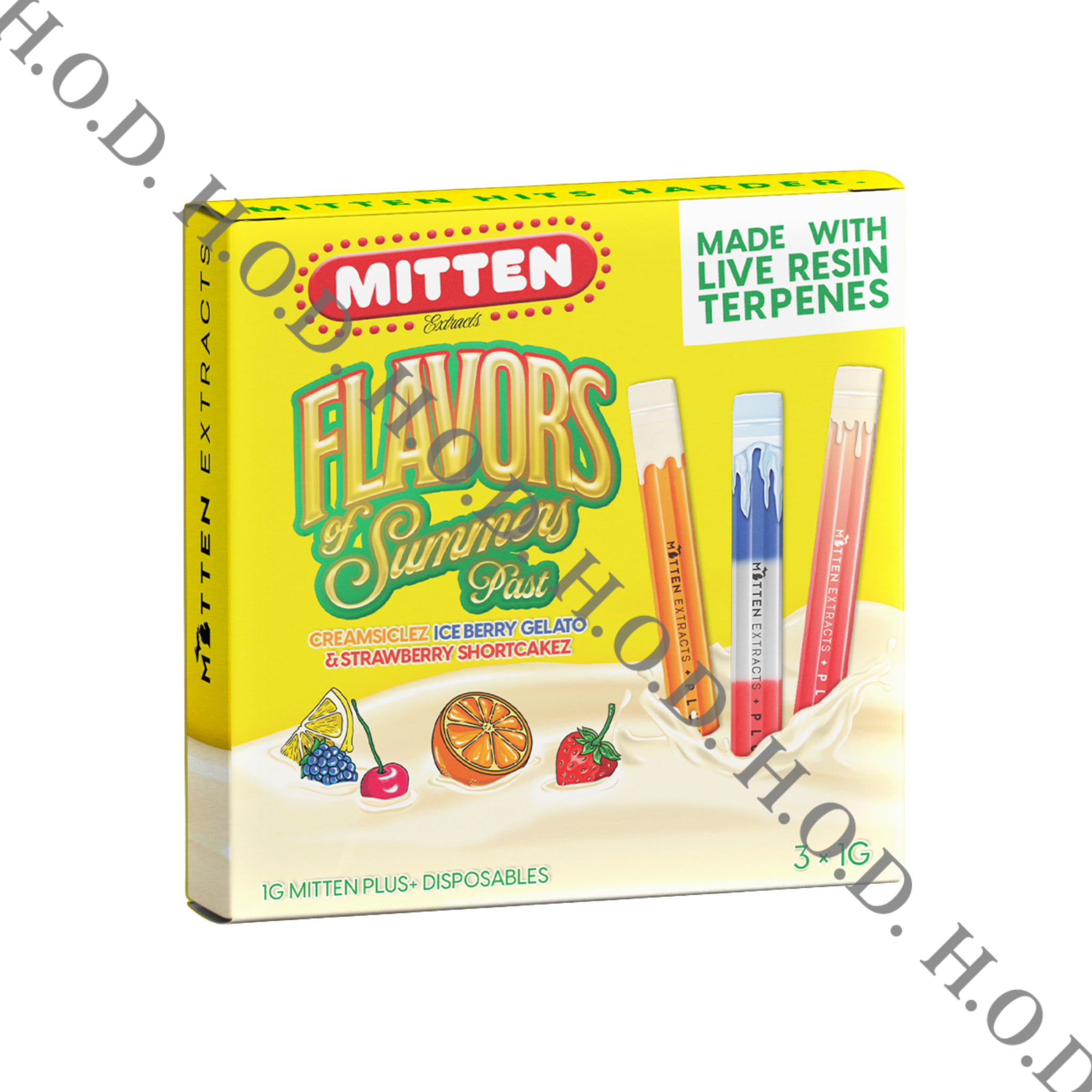 Photograph of product: Mitten Extracts Flavors of Summer Disposables 2025