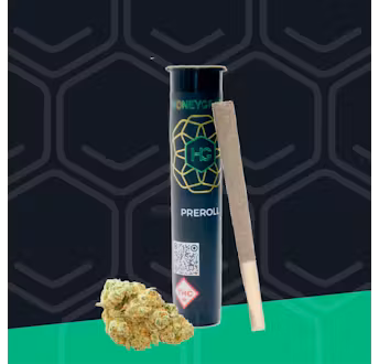 Photograph of Product: HONEY GREEN - PREROLL - 1G - ZKITTLES X KUSH MINTS 11 - HYBRID