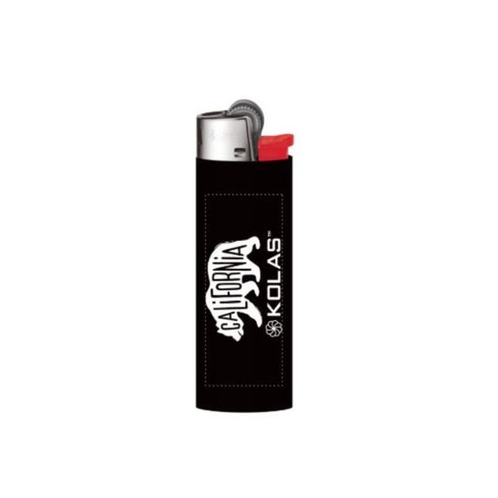 Photograph of product: Kolas Branded Bic Lighter CA Bear Black - 