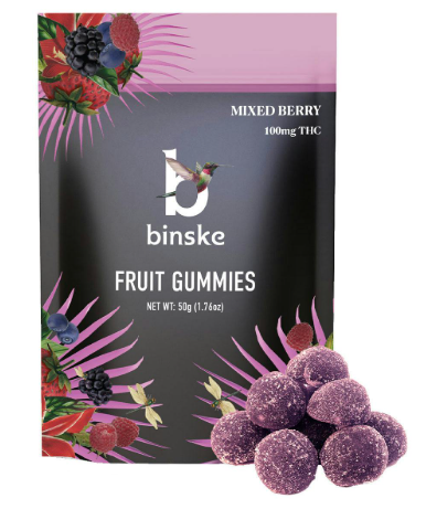 Photograph of product: Binske - (H) Mixed Berry Gummy