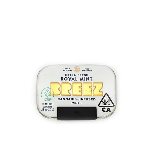 Photograph of product: HYBRID ROYAL MINT TINS 100MG