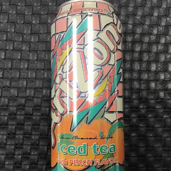 Photograph of product: Arizona Iced Tea w/ Peach - 